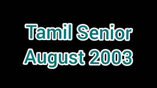 Shorthand Tamil Senior -- August 2003 -- 90 wpm