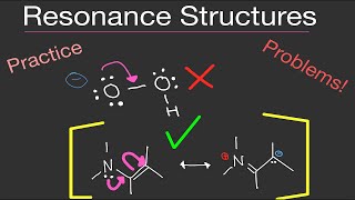 Organic Chemistry: Resonance Structures (PRACTICE PROBLEMS!) IN-DEPTH