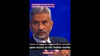 S Jaysanker interview on Russia Ukraine war 🤯 India's reply to USA 🇮🇳 #shorts #motivation #ias #upsc