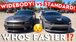 2020 DODGE CHARGER SCAT PACK WIDEBODY VS 2019 392 CHARGER!!