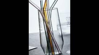 Premium Borosilicate Glass Straws – Eco-Friendly, Durable, \u0026 Stylish for Restaurants \u0026 Events