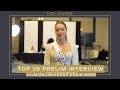 Miss Universe Spain FULL Closed Door Interview (71st MISS UNIVERSE)