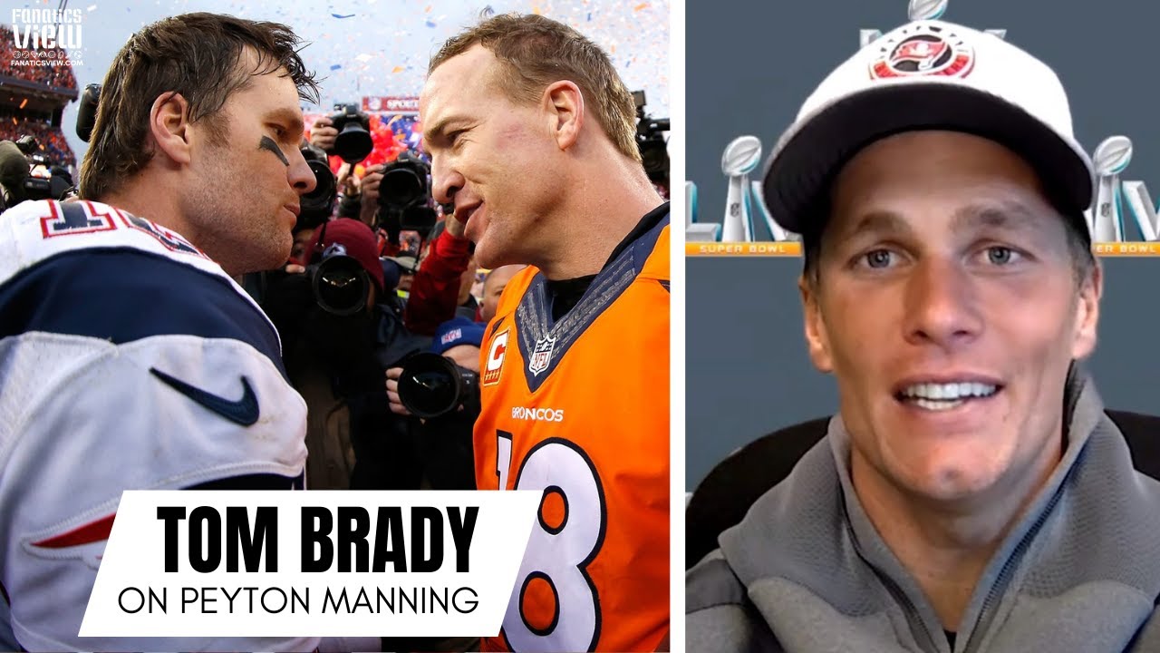 Tom Brady Reacts To Peyton Manning Becoming A Hall Of Famer & Shares ...