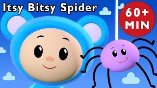 Animal Songs | Itsy Bitsy Spider + More | Nursery Rhymes from Mother Goose Club