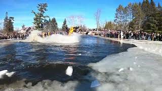 Pickerel Lake 2023 - Sleds Skimming Water PT2