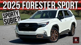 The 2025 Subaru Forester Sport Is A Safe Choice For An Outdoorsy Family SUV