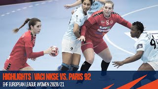 Highlights | Vaci NKSE vs Paris 92 | Round 1 | EHF European League Women 2020/21