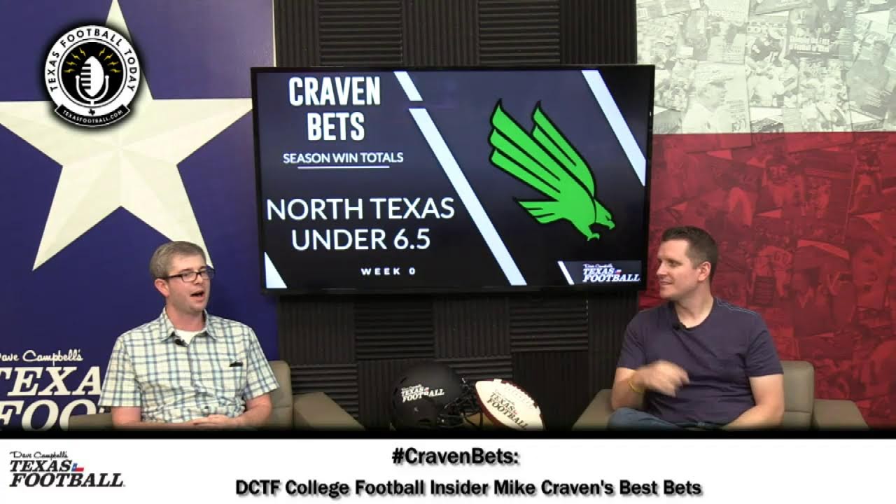 Week One Top 10 Games, TXHSFB Predictions, #CravenBets & More... - YouTube