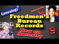 Freedmen's Bureau Records Now on Ancestry - North Carolina Genealogist Should See This One!