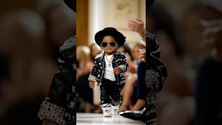 Michael Jackson style fashion show🤩 #cutebaby #kidsfashionshow #kidsfashionevent #babyshow #viral