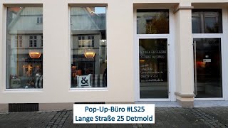 Zukunft Innenstadt Detmold: POP-UP-BÜRO #LS25 Lange Straße 25