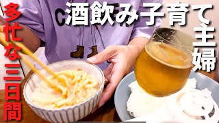 【毎日飲酒＆料理】酒を飲むために料理をする子育てアラフォー主婦の３日間。酒がうまけりゃ健康は本当。