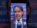 simone inzaghi piange in diretta commentando inter 0 juventus 1