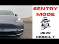 2022 Tesla Model Y - Testing the alarm system - Sentry Mode