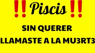 ♓️🐟PISCIS 🐟♓️‼️💀CUIDADO HAS LLAMADO AL ÁNGEL DE LA...💀‼️