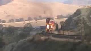 BNSF southbound at Allard in Tehachapi Pass