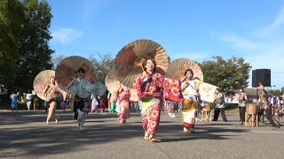 【4K】新潟 風と大地のめぐみ にいがた南連と仲間たち下駄総踊り