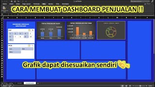 MUDAH MEMBUAT ANALISA PENJUALAN BENTUK DASBOARD MENGGUNAKAN PIVOT TABLE EXCEL (FINISH)