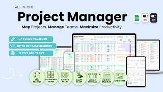 Project Manager Pro – Google Sheets Tutorial | Prioritize Tasks, Work Smarter & Stay Organized