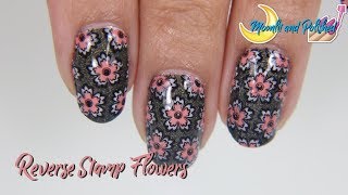 OSWS: Reverse stamp flowers