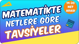 Matematik Netlerine Göre Hangi Kaynaklarla Çalışmalısın? (14-20 Net Arası) 📚