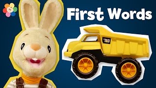 Unboxing Toy Truck | Harry the Bunny | Opening Toys & Learning Vehicles Names and sounds |BabyFirst