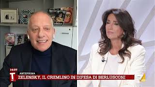 Ucraina, Gomez: "Zelensky se ne fotte di Berlusconi... Non solo Putin è pazzo"