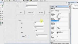 Visual Basic 6 0 Add Substract, multiply, and divide two numbers