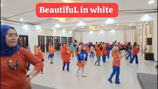 BEAUTIFUL IN WHITE  -  Line Dance // Improver // Theo Seto Sundoro // KLDP