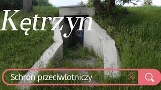 Schron przeciwlotniczy przy dworcu kolejowym w Kętrzynie (Rastenburg)