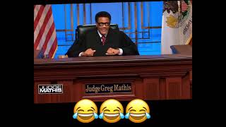 HE HIT ME HAAWWDD JUDGE! 😂😂😂😂💀 #JudgeMathis #TruStarTV