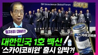 SK바이오사이언스 국산 1호 백신 '스카이코비원' 출시 임박?