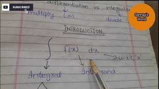 INTEGRATION : Introduction FOR BEGINNERS || Lecture #1 (Urdu)