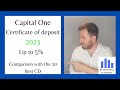 Capital One certificate of deposit review in 2023: interest rates, terms and fees.