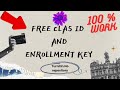 CLASS ID AND ENROLLMENT KEY TURNITIN NO REPOSITORY APRIL 2024