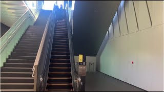 【東芝】2X エスカレーター　東京虎ノ門グローバルスクエア 2X escalator Tokyo Tranomon Grobal Squre building Tokyo Japan