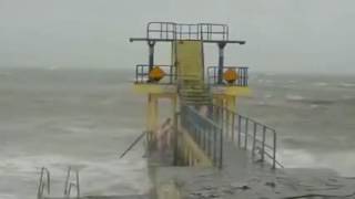 FailLeak - Youths Slammed for Diving Into Choppy Waters Amid Storm Conditions