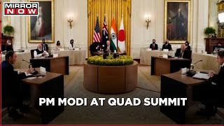 PM Modi talks Indo-Pacific Progress at Quad Summit | Leaves for New York to attend UNGA