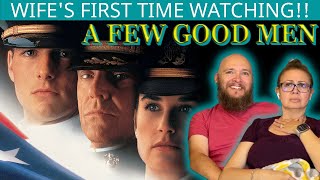 A Few Good Men (1992) | Wife's First Time Watching | Movie Reaction