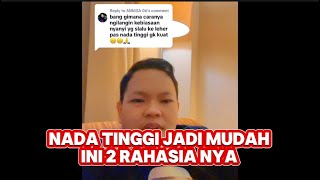 2 Rahasia Agar Nada Tinggi Nyampe Dan Tidak Kecekik Di Leher.