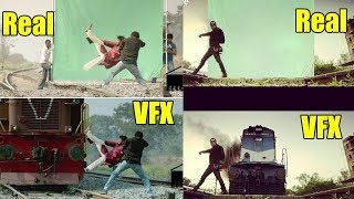 Bollywood Movies VFX Pictures|Before And After VFX Pictures From Bollywood Movies