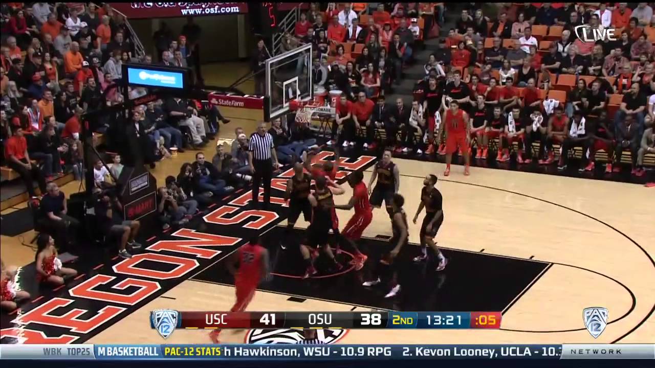 MBKB Highlights: Oregon State Vs. USC, 1/24/15 - YouTube