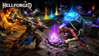I Became A Hammer-Swinging LOOT GOBLIN in this Beautiful Extraction Roguelite! - Hellforged