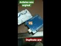 arduino uno r3 original vs duplicate arduino arduinoproject electronics