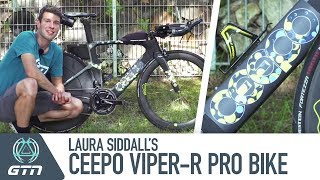 Laura Siddal's CEEPO Viper-R Pro Triathlon Bike