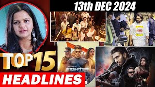 Top 15 Big News of Bollywood | 13th DECEMBER 2024 | Salman Khan , Ramayana, Sunny Deol, Amir Khan