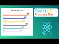 How To Make Progress Bar With React JS | Reactjs Progress Bar