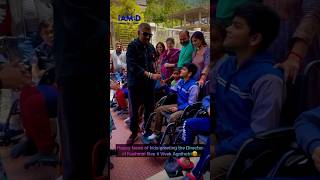 IAMD | MANAV MANDIR | Happy faces of kids greeting the Director of Kashmiri files #vivek Agnihotri😊|