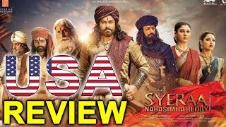 Sye Raa Narasimha Reddy Movie USA Premier Show  Review | Chiranjeevi Review | Top Telugu TV