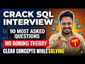 Top 10 SQL Interview Questions for Data Analysts (Step-by-Step) | Part 1